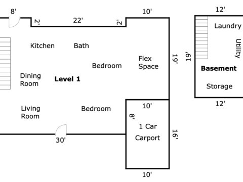 3243 Albion Floor Plan