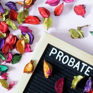 Can someone reside in a house during the probate process in 