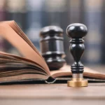 Gavel and law books symbolizing probate court and estate law in South Carolina