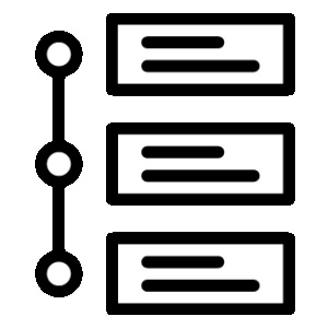 Simple process icon illustrating streamlined home selling steps for Greenville South Carolina cash buyers – Table Rock Homebuyers.