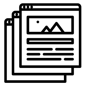 Icon representing Table Rock Homebuyers blog articles about selling homes and mobile homes in South Carolina.