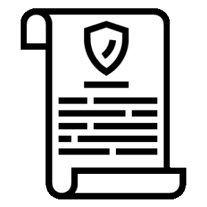 Legal document icon representing tax liens and delinquent mortgages in Greenville South Carolina, offered by Table Rock Homebuyers.