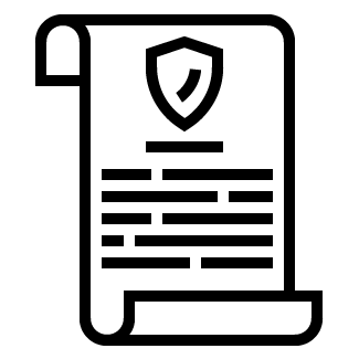 Legal document icon representing tax liens and delinquent mortgages in South Carolina, offered by Table Rock Homebuyers.