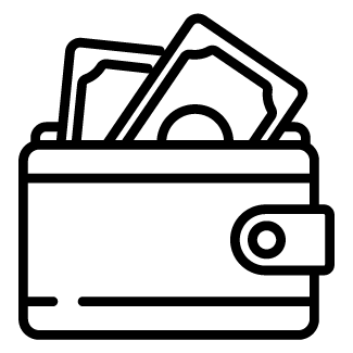 Wallet with cash representing how Table Rock Homebuyers pays cash for mobile homes in South Carolina.