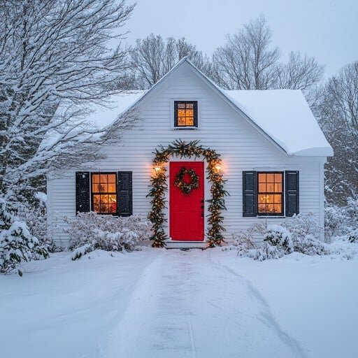 Selling a house in the cold. How to sell your home with snow.