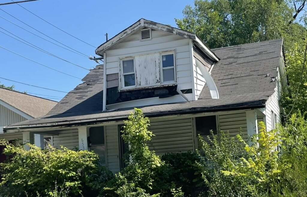 Abandoned homes in St. Louis