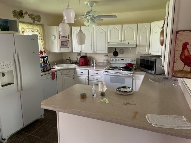 Before home renovation. We bought this house AS-IS