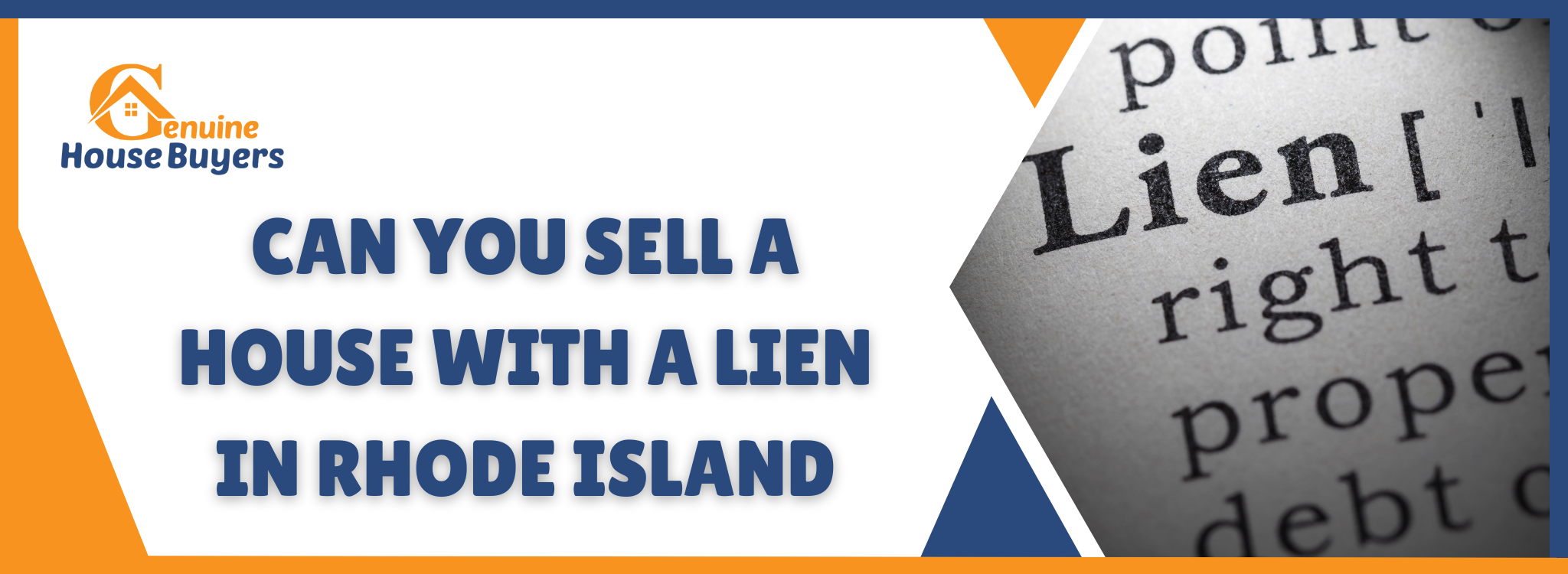 Can you sell a house with a lien Rhode Island