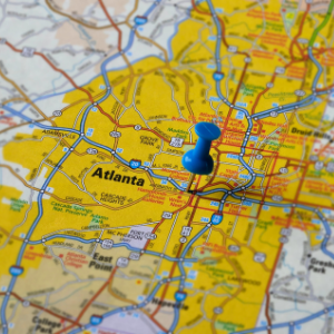 Area map real estate Atlanta