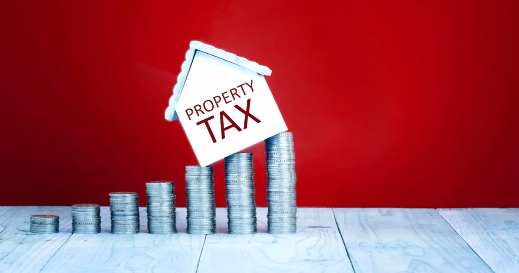 Homeowner reviewing unpaid property taxes while considering selling a house in Erie, PA
