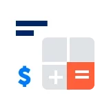 No fees, no commissions - Icon