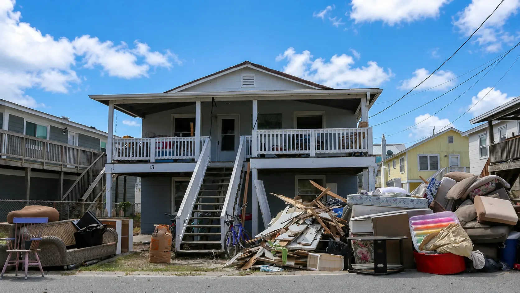 hoarder house cleanout - featured image