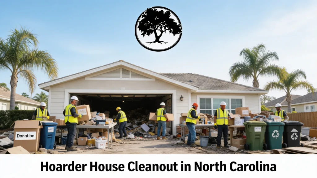 hoarder house cleanout - featured image