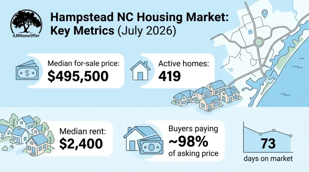 Hampstead NC Housing Market: Hampstead NC Housing Market Key metrics