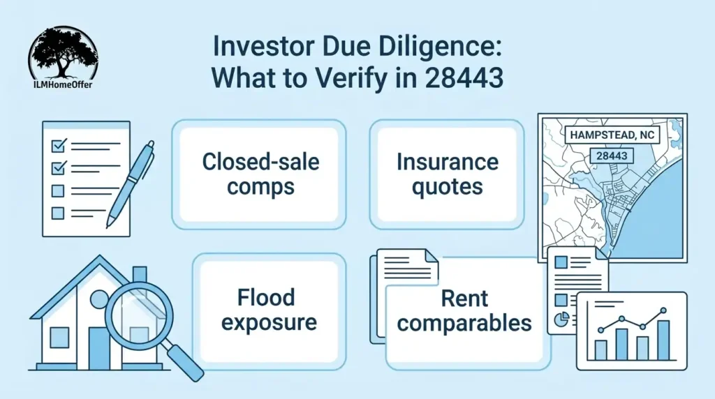 Hampstead NC Housing Market: Investor due dilligence, what to verify