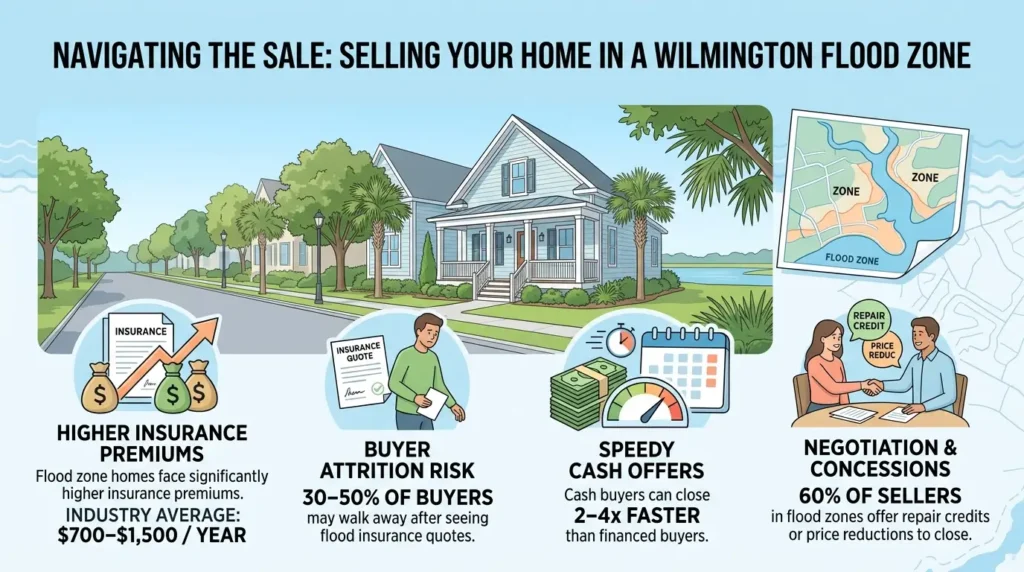 Selling a House in a Flood Zone in North Carolina - Navigating the sale