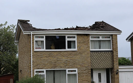 Fire damage