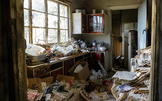 Hoarder house