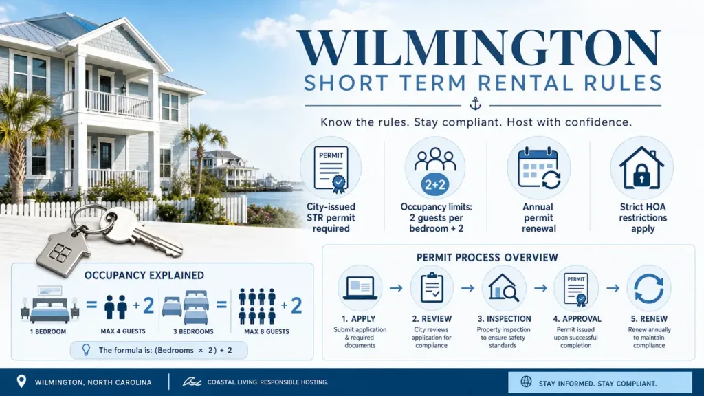 Wilmington short term rental rules - Know the rules and stay compliant.