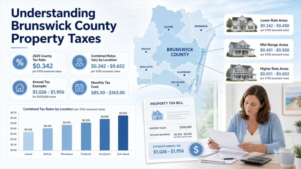 Brunswick County property taxes explained