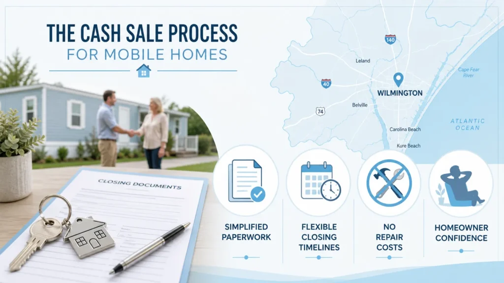 selling a mobile home North Carolina - how to go about a cash sale
