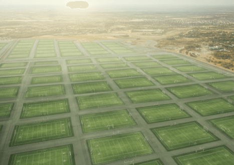how big is 40 acres of land