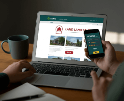 how to purchase land online
