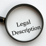 find the legal description of property