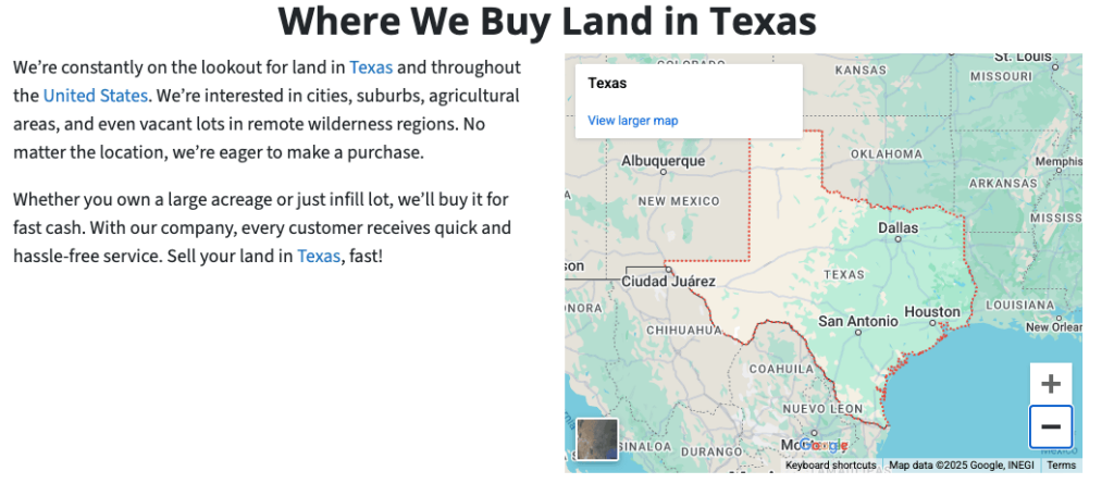 Cheapest States to Buy Land Texas