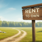 buy rent to own land