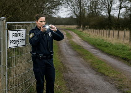 how to keep trespassers off land