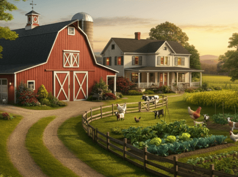 how many acres do you need for a hobby farm