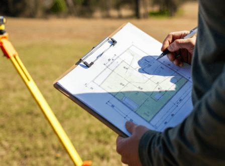 leveraging a plot plan on vacant land
