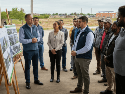 selling land for solar or wind energy project