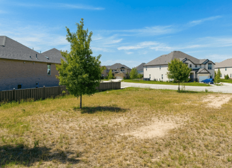 selling land in a subdivision