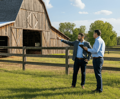 selling land with existing structures or improvement