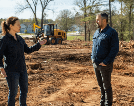 the cost of clearing land