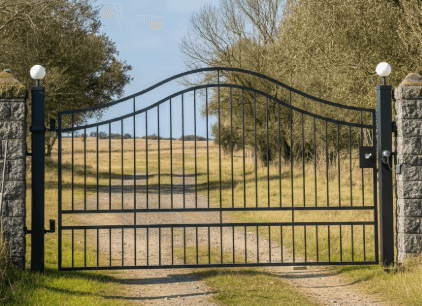 iron gate designs for your land