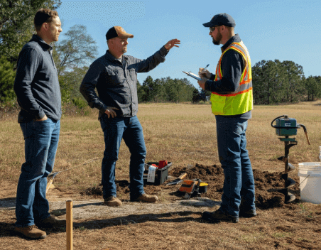 what to do if land fails a perc test