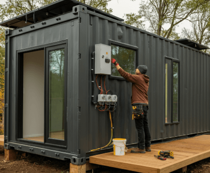 cost to build container home