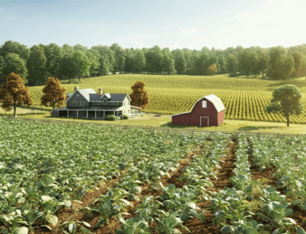 how much can a 100 acre farm make