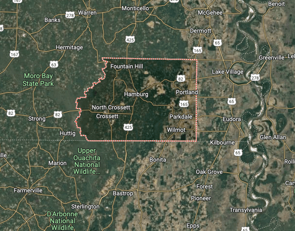 we buy land Ashley County Arkansas