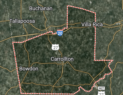 we buy land caroll county georgia