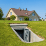 build an underground bunker on land
