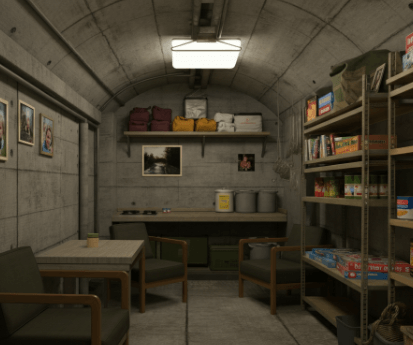 build an underground bunker on your land
