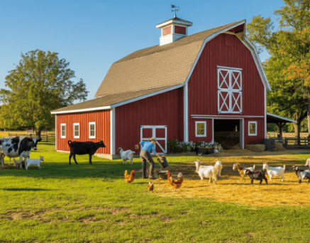 building a barn on your land