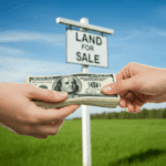 buy land with cash
