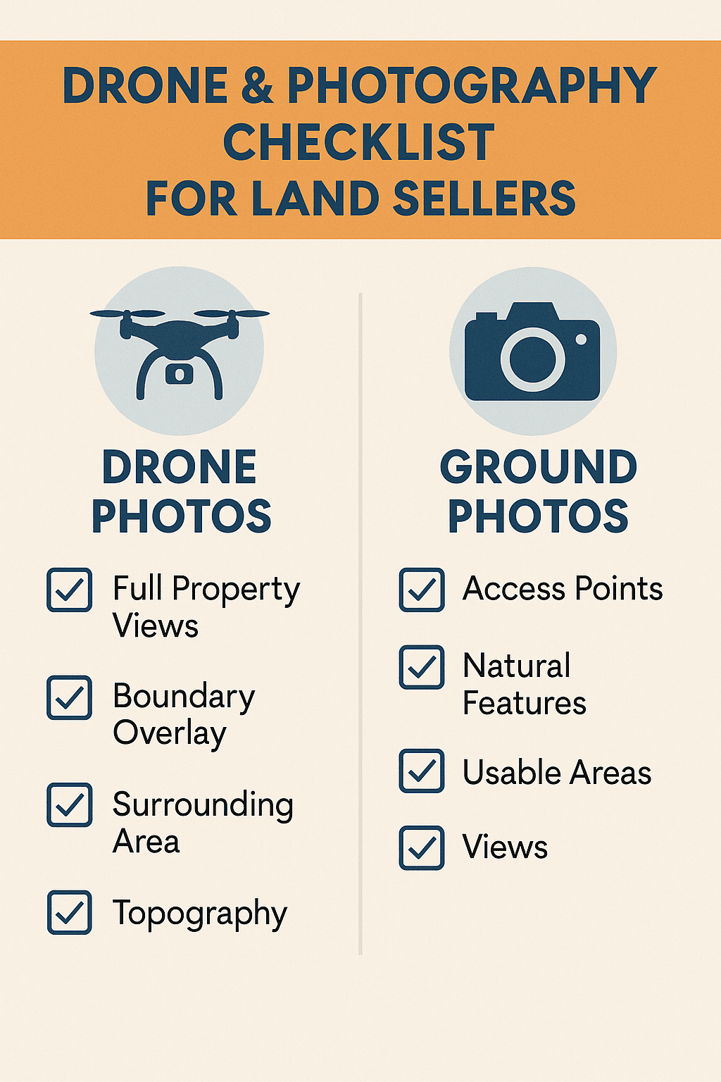 drone vacant land for sale