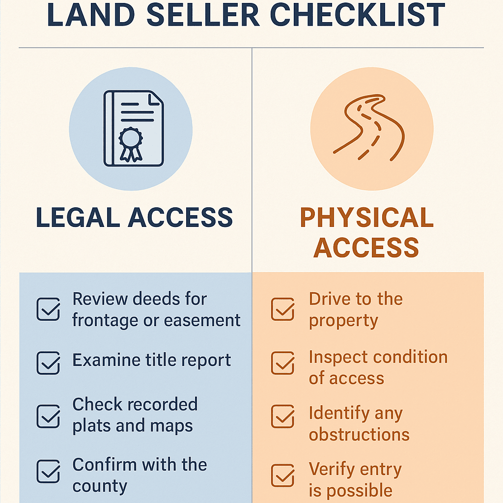 how to sell land