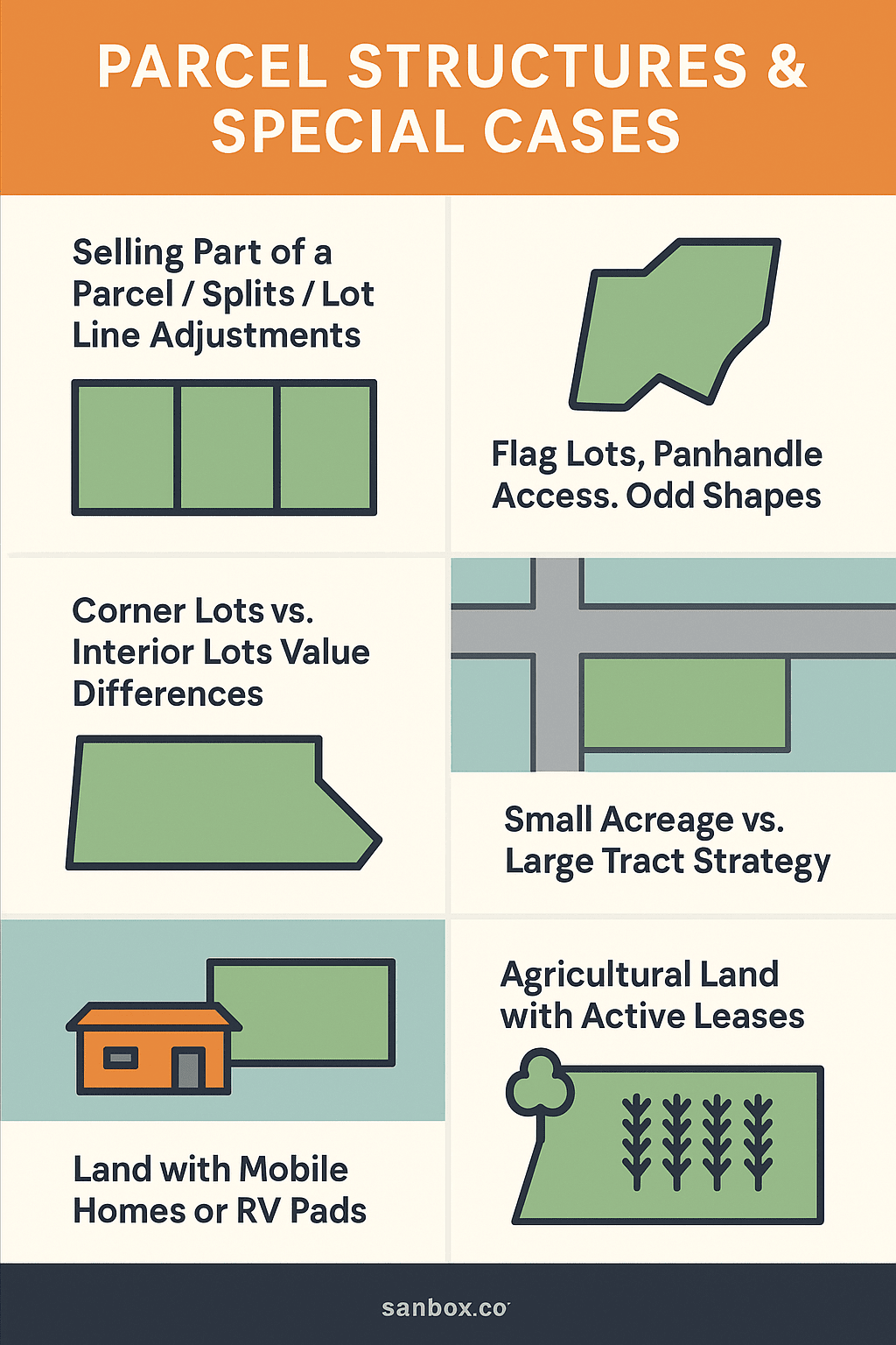 lot split selling land